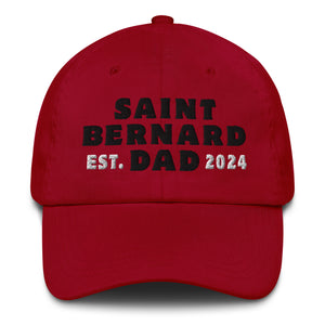 Saint Bernard Dad Est. Date Dad Hat