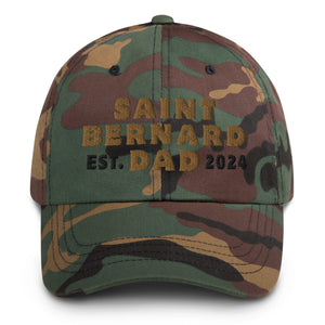 Saint Bernard Dad Est. Date Dad Hat