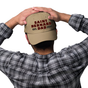 Saint Bernard Dad Est. Date Dad Hat