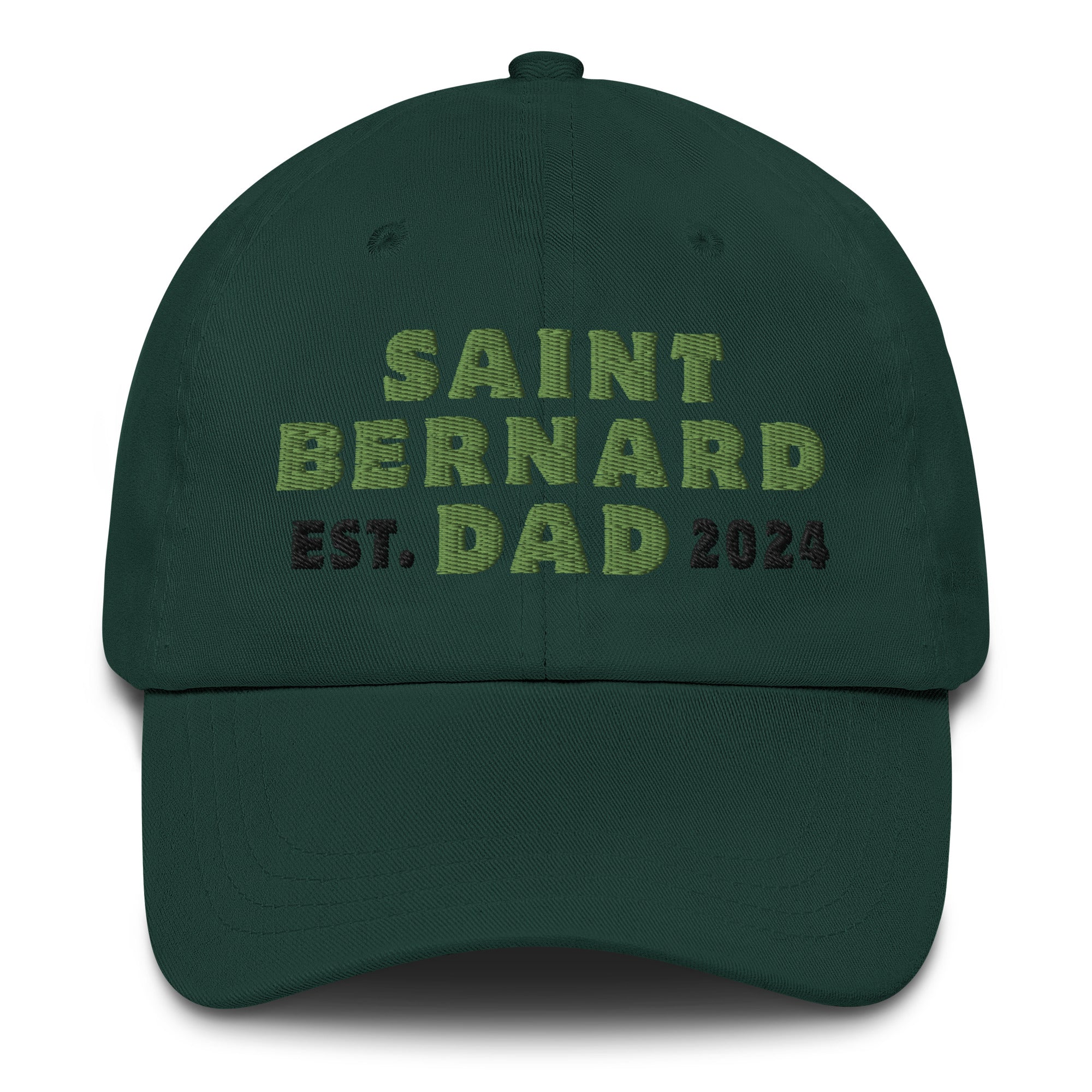 Saint Bernard Dad Est. Date Dad Hat