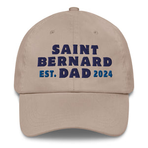 Saint Bernard Dad Est. Date Dad Hat