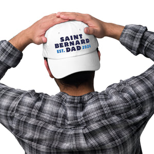 Saint Bernard Dad Est. Date Dad Hat