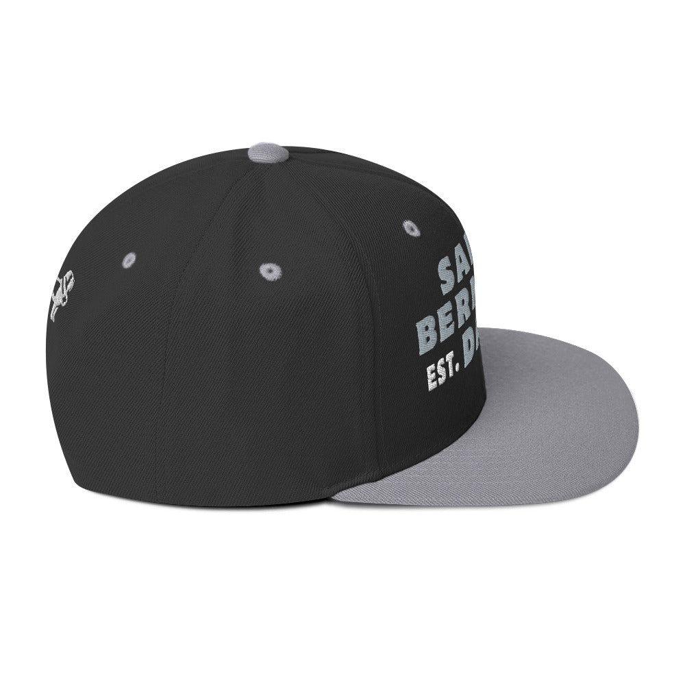 Saint Bernard Dad Est. Date Snapback Hat