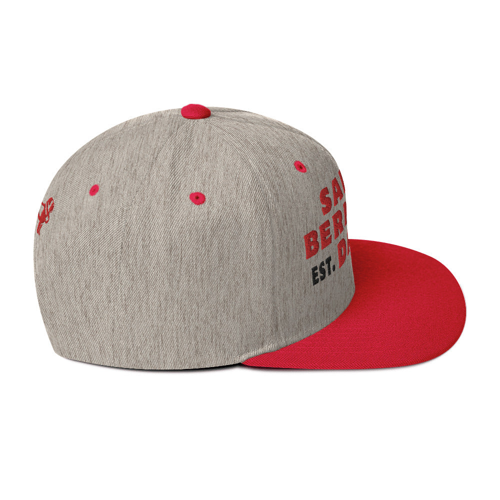 Saint Bernard Dad Est. Date Snapback Hat