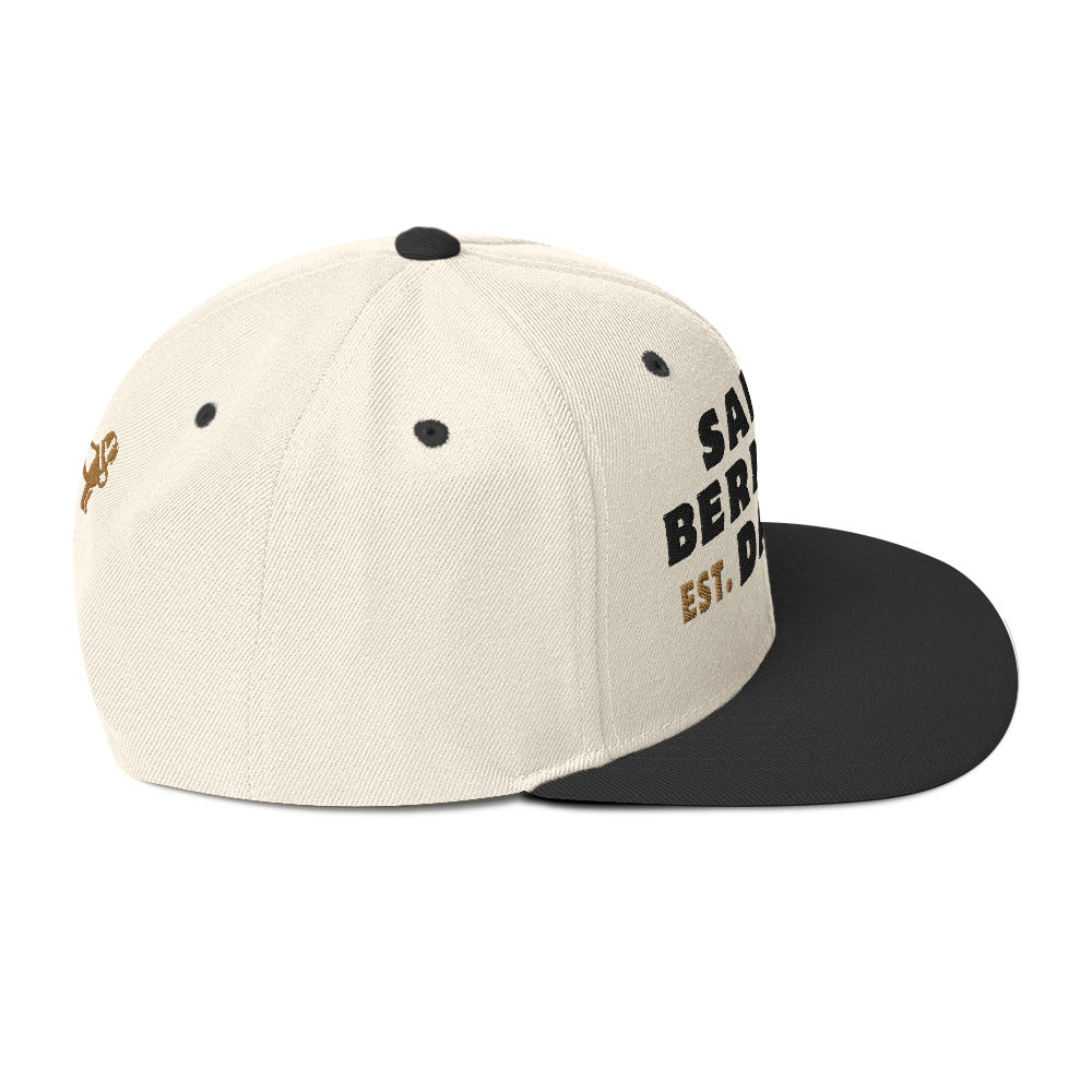 Saint Bernard Dad Est. Date Snapback Hat