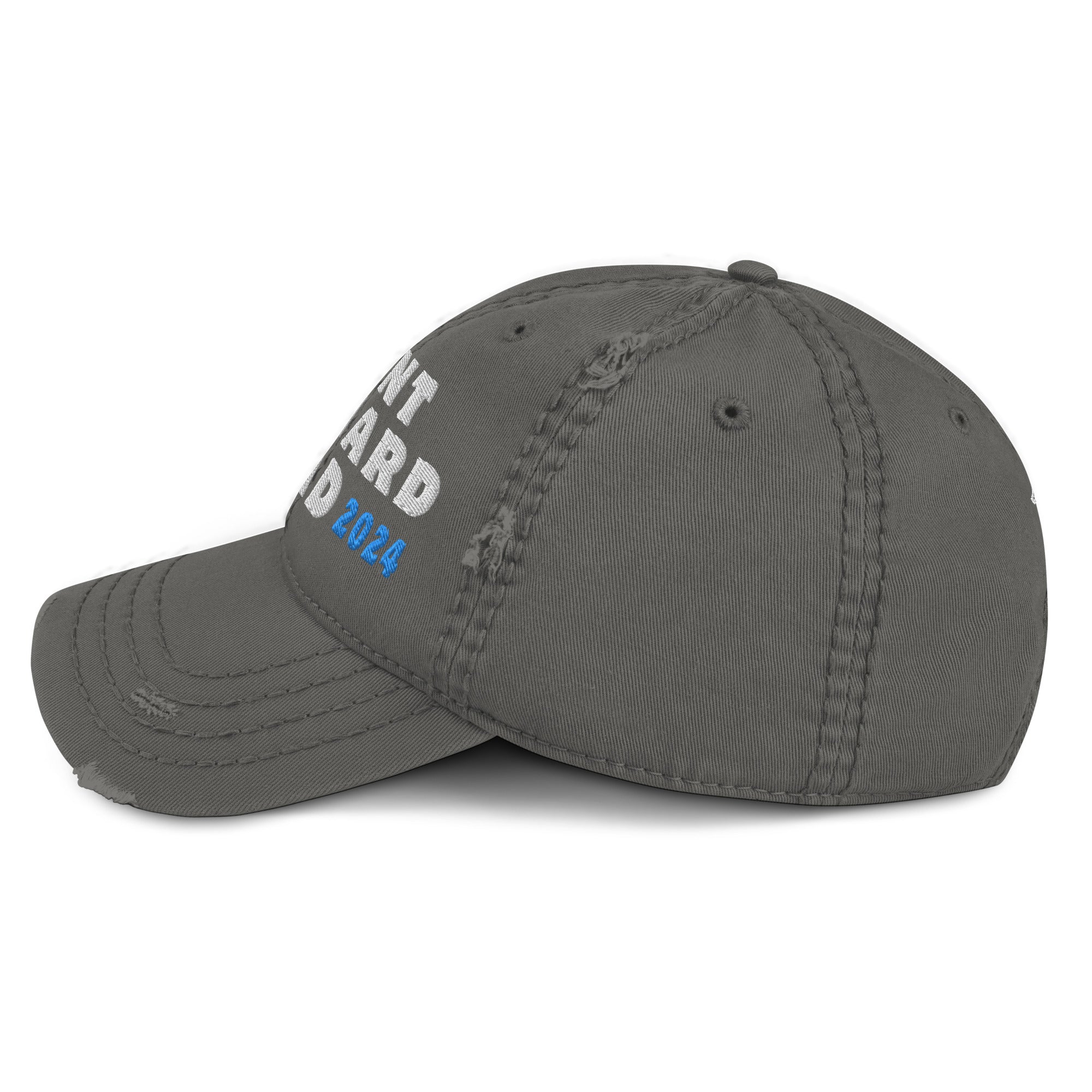 Saint Bernard Dog Dad Est. Date Distressed Dad Hat - Lucy + Norman