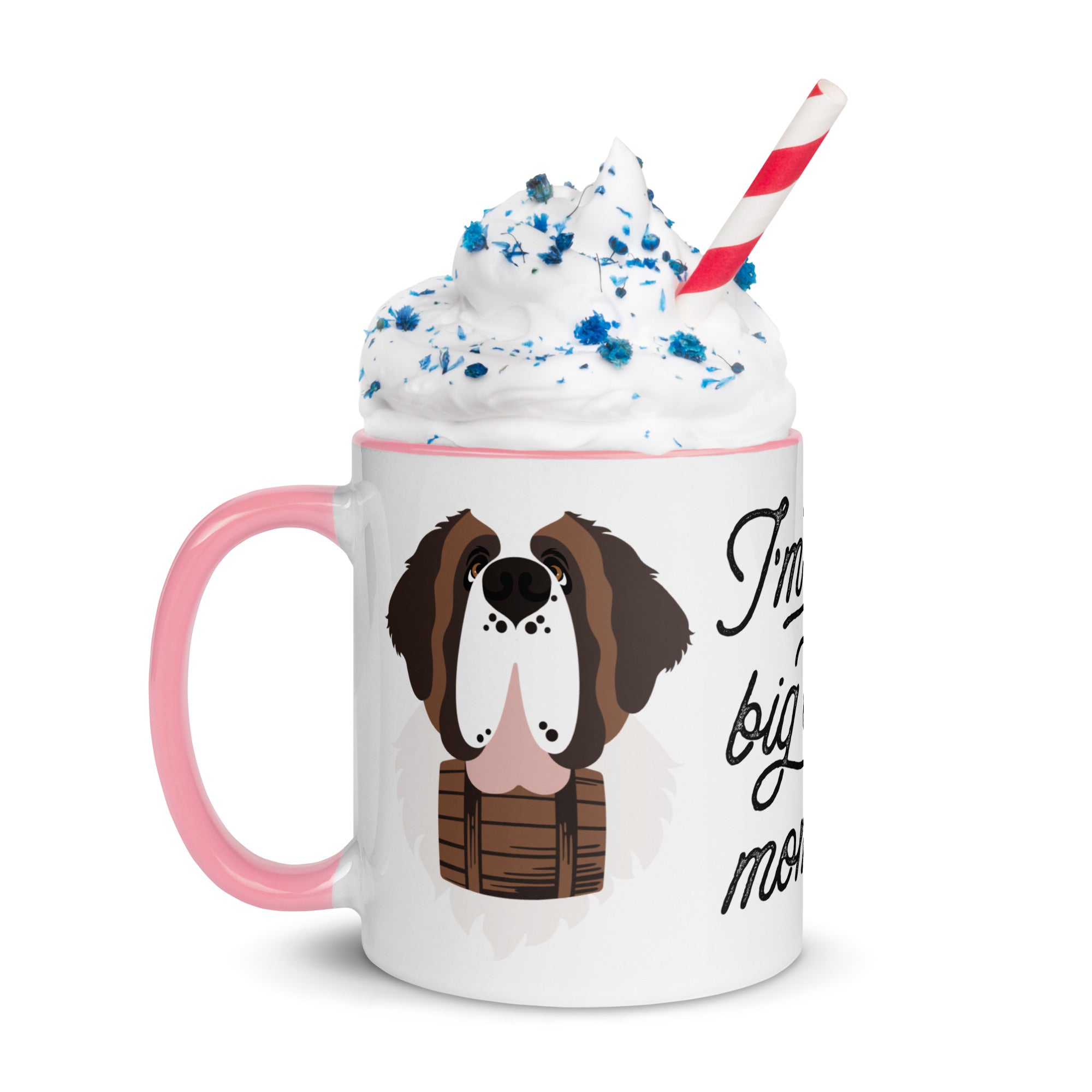 Doing Big Dog Mom Shit Mug + Color Inside