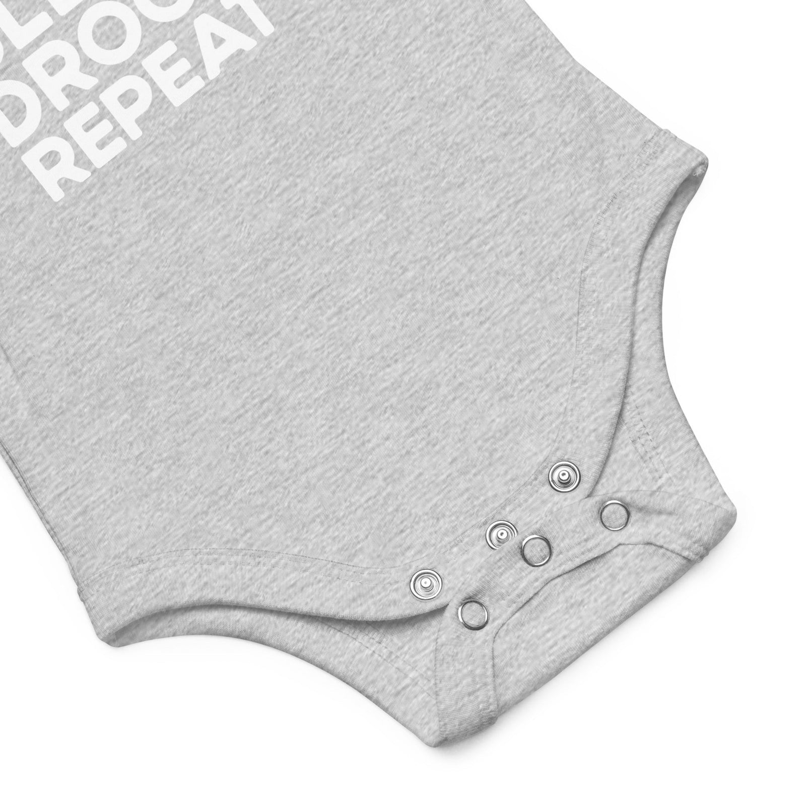 Eat Sleep Drool Repeat Baby Bodysuit - Lucy + Norman