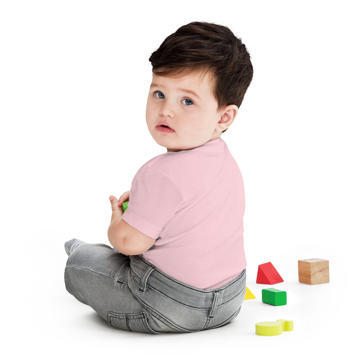 Eat Sleep Drool Repeat Baby Jersey Tee - Lucy + Norman