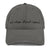 Choose Your Phrase Saint Bernard Embroidered Distressed Hat