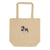 Embroidered Saint Bernard Eco Tote Bag - Lucy + Norman