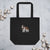 Embroidered Saint Bernard Eco Tote Bag - Lucy + Norman