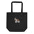 Embroidered Saint Bernard Eco Tote Bag - Lucy + Norman