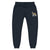 Embroidered Saint Bernard Fleece Sweatpants - Lucy + Norman