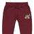 Embroidered Saint Bernard Fleece Sweatpants - Lucy + Norman