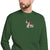 Embroidered Saint Bernard Sweatshirt - Lucy + Norman