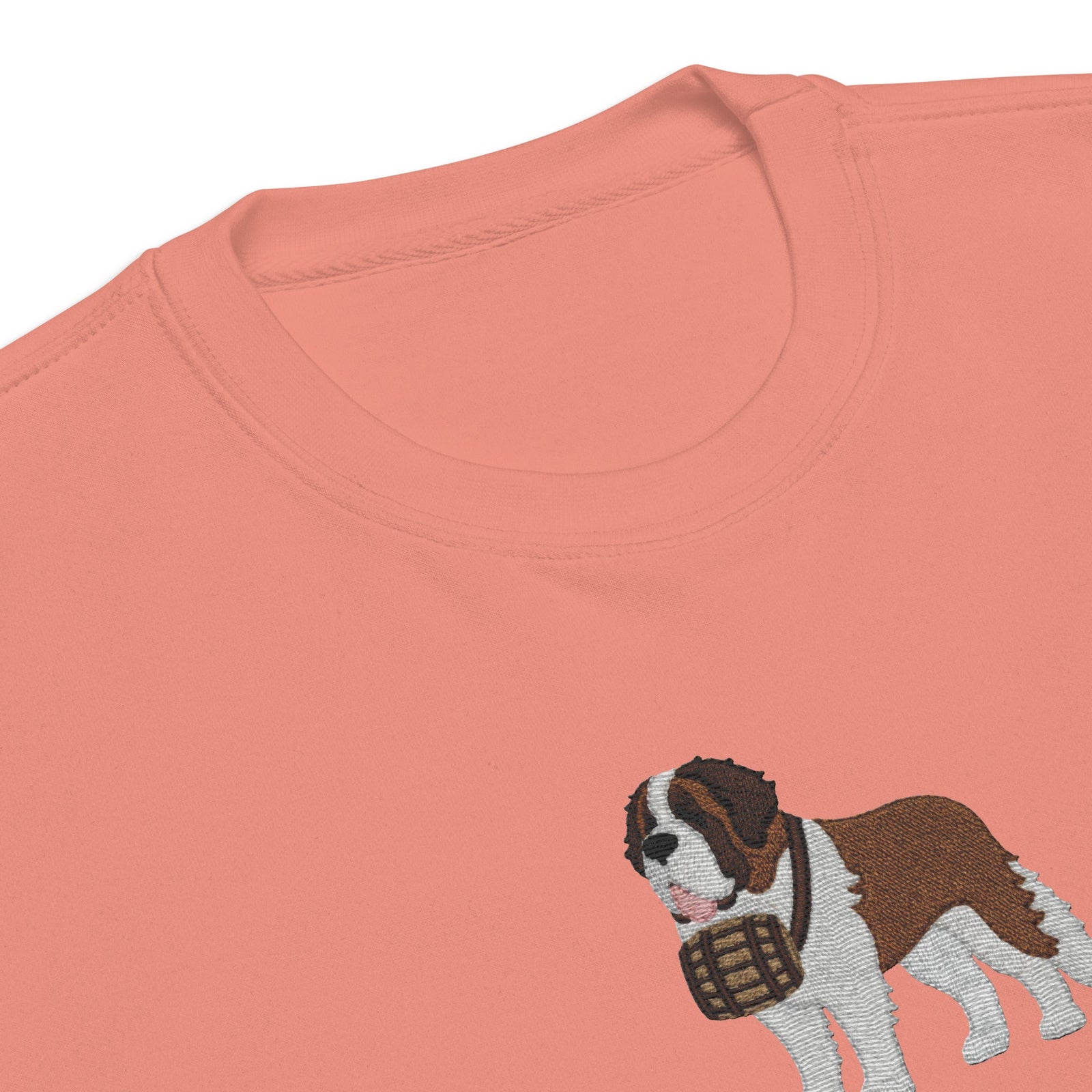 Embroidered Saint Bernard Sweatshirt - Lucy + Norman