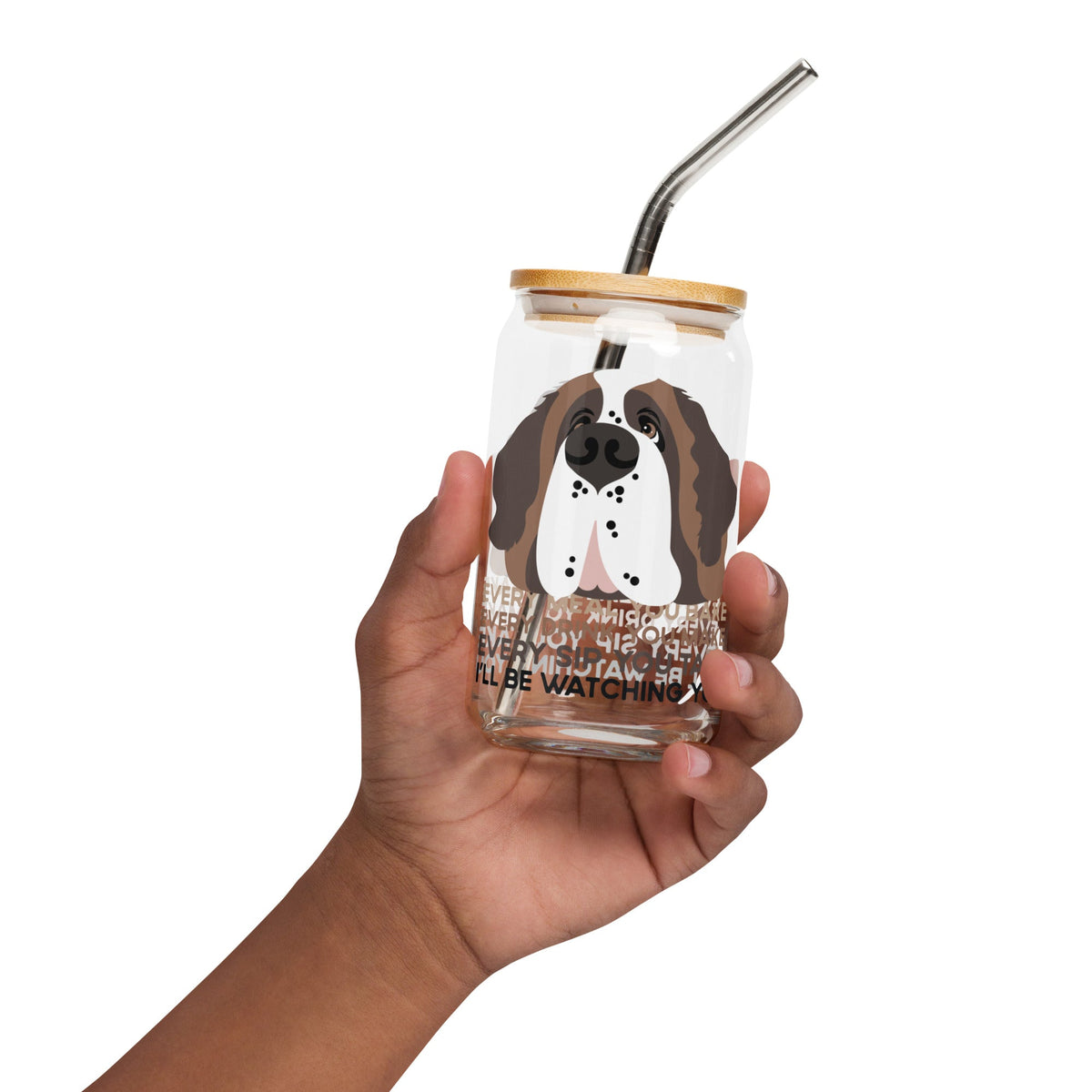 Every Drink You Make Glass Can - Lucy + Norman