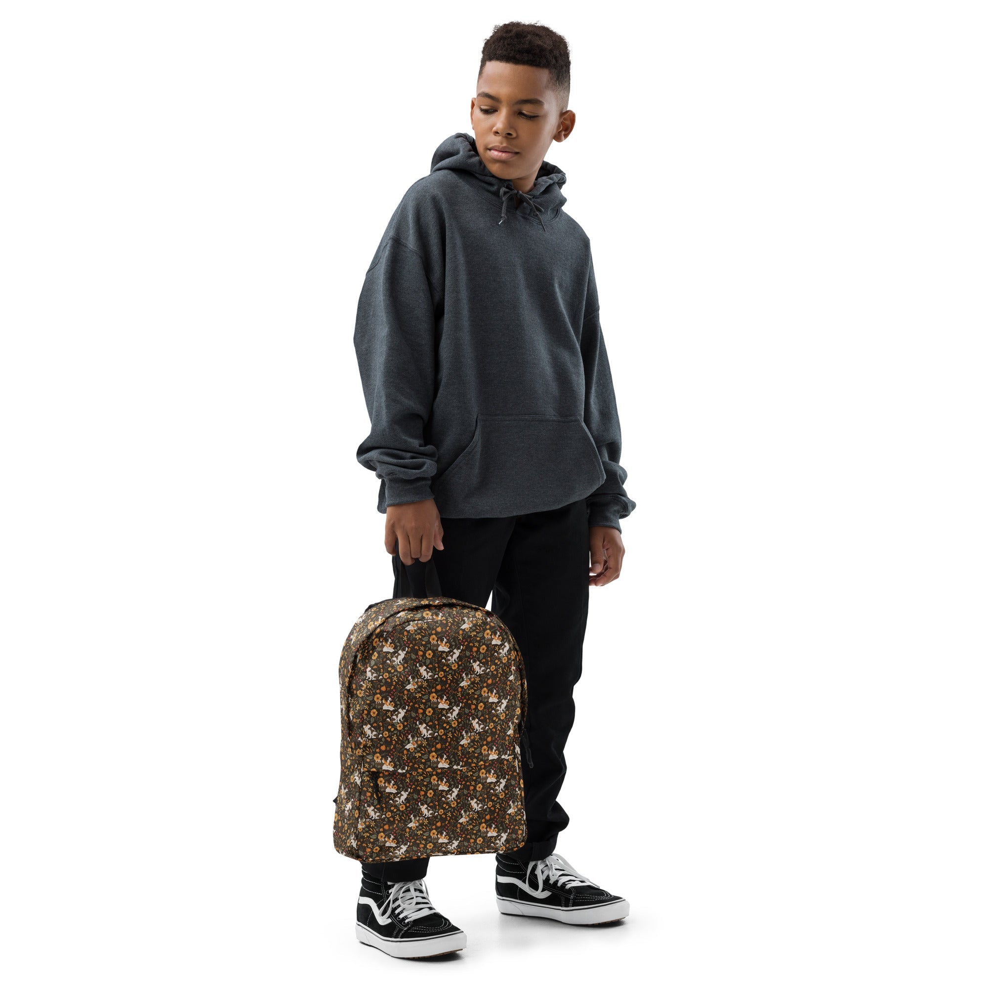 Fall Meadow Saint Bernard Backpack - Lucy + Norman