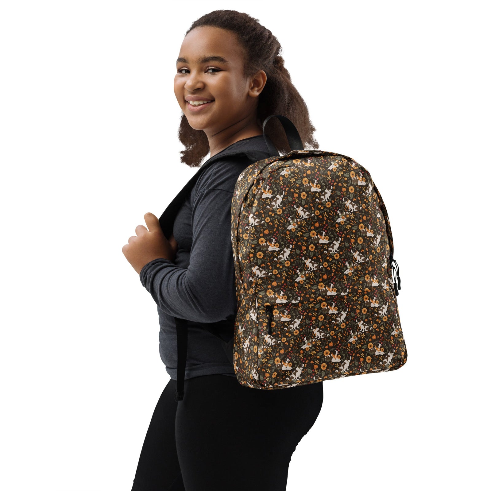 Fall Meadow Saint Bernard Backpack - Lucy + Norman