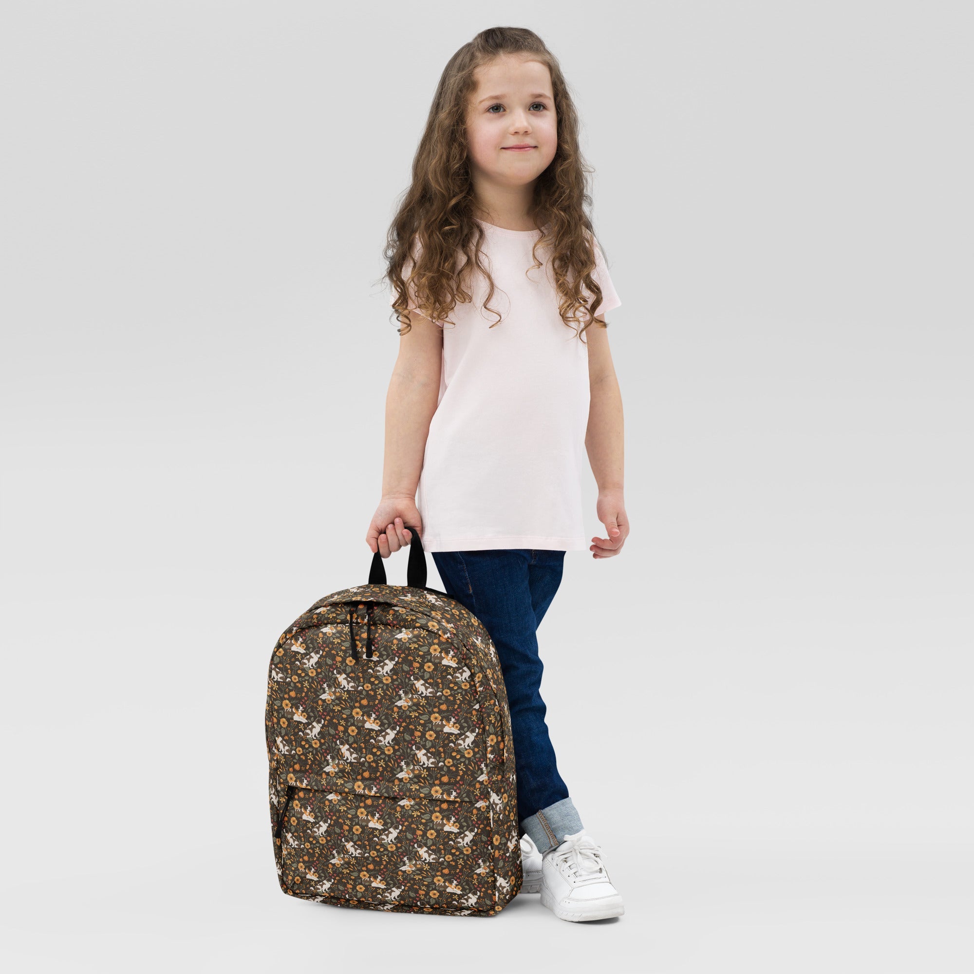 Fall Meadow Saint Bernard Backpack - Lucy + Norman