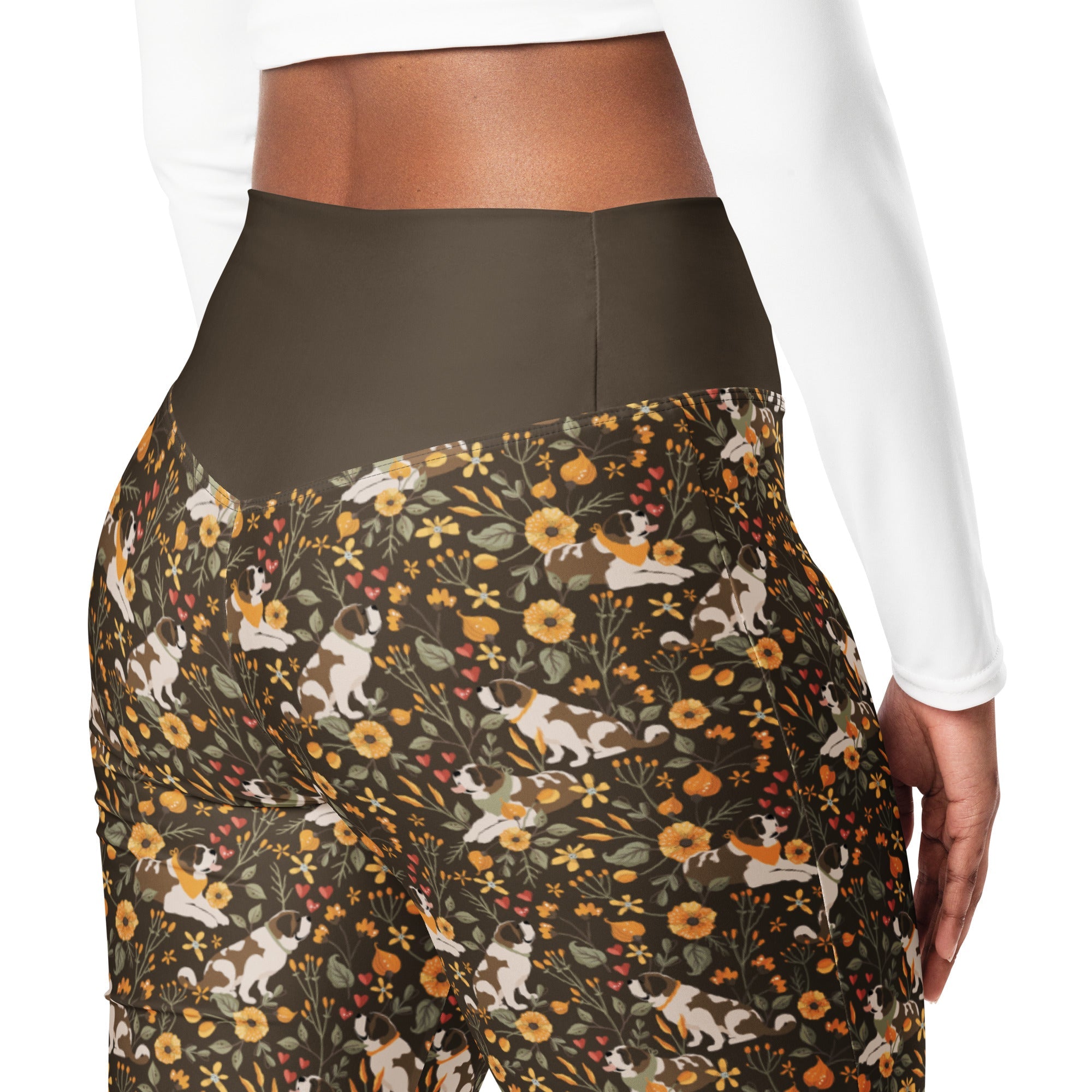 Fall Meadow Saint Flare Leggings - Lucy + Norman