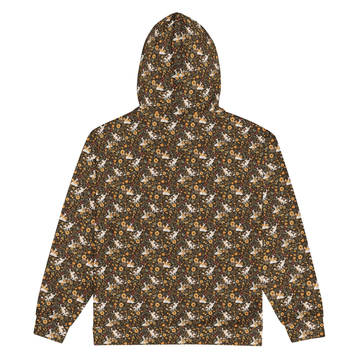 Fall Meadow St Bernard Zip Hoodie - Lucy + Norman