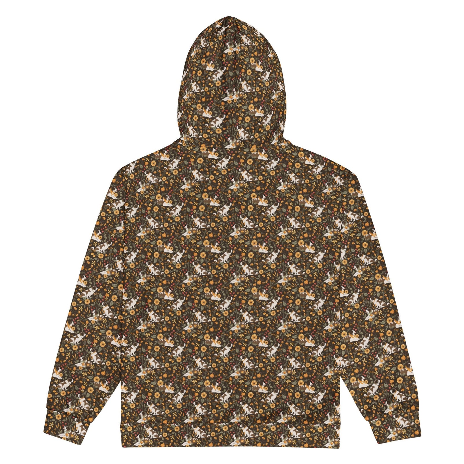 Fall Meadow St Bernard Zip Hoodie - Lucy + Norman
