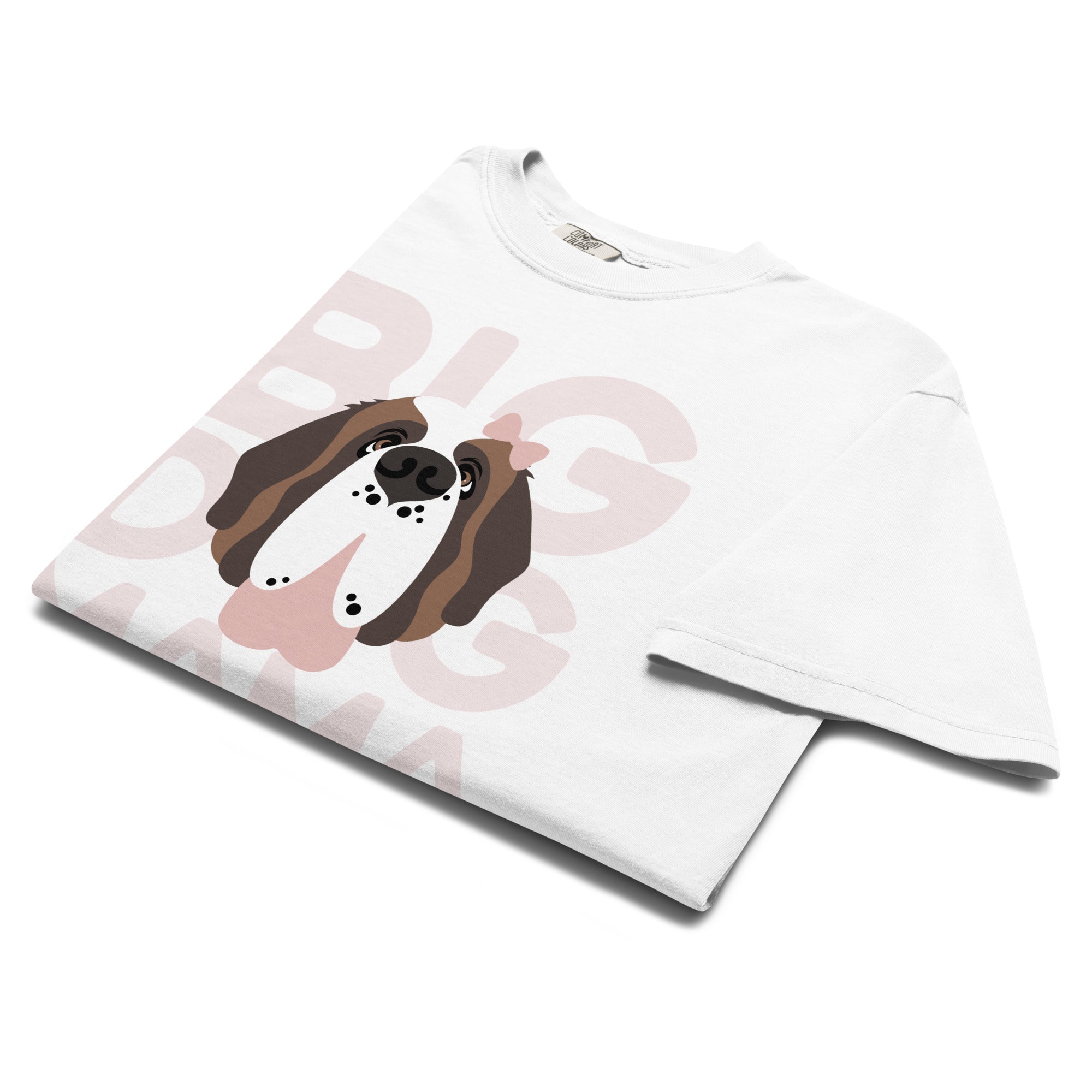 Female Big Dog Mama Comfort Colors Light Tones T-Shirt - Lucy + Norman