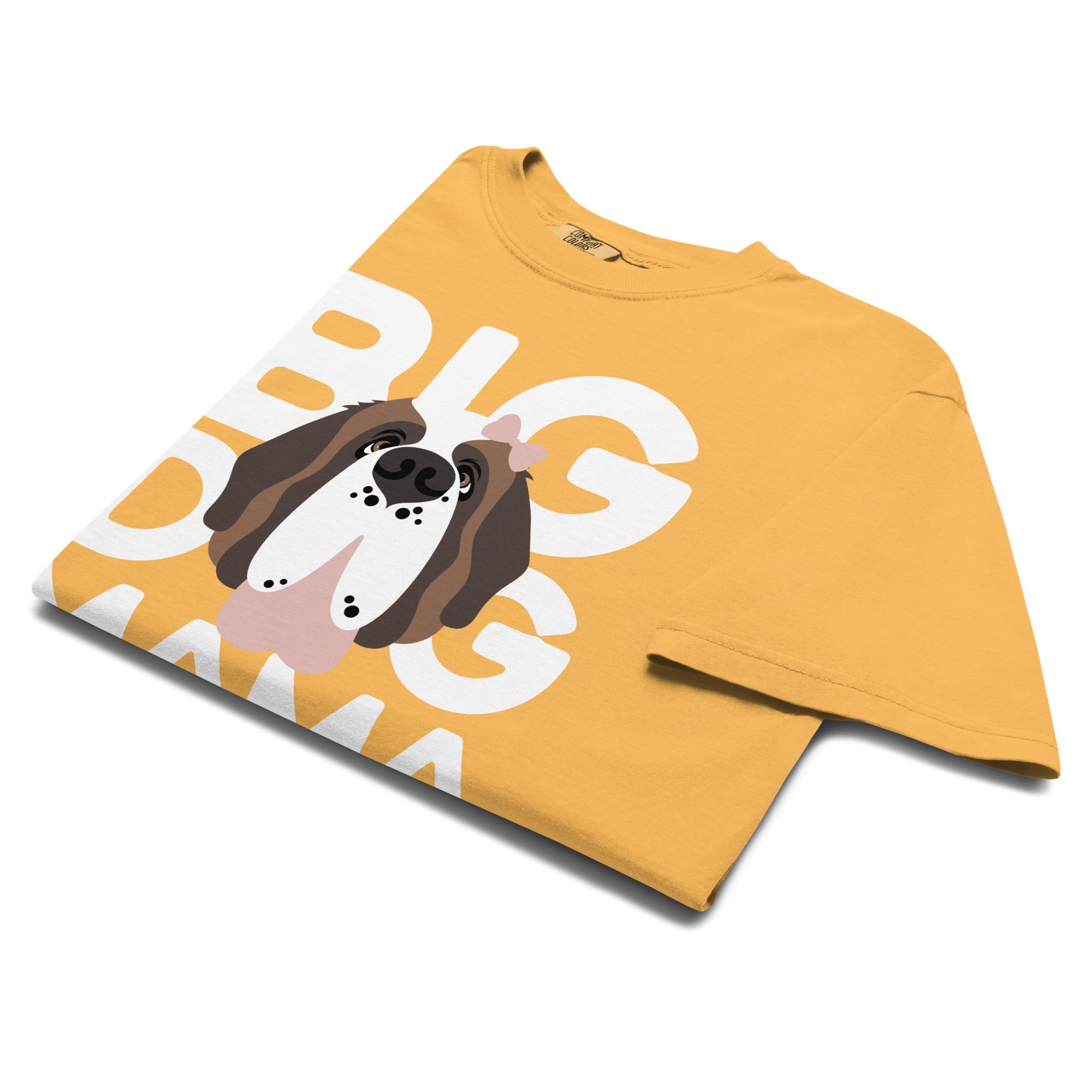 Female Big Dog Mama Comfort Colors Light Tones T-Shirt - Lucy + Norman