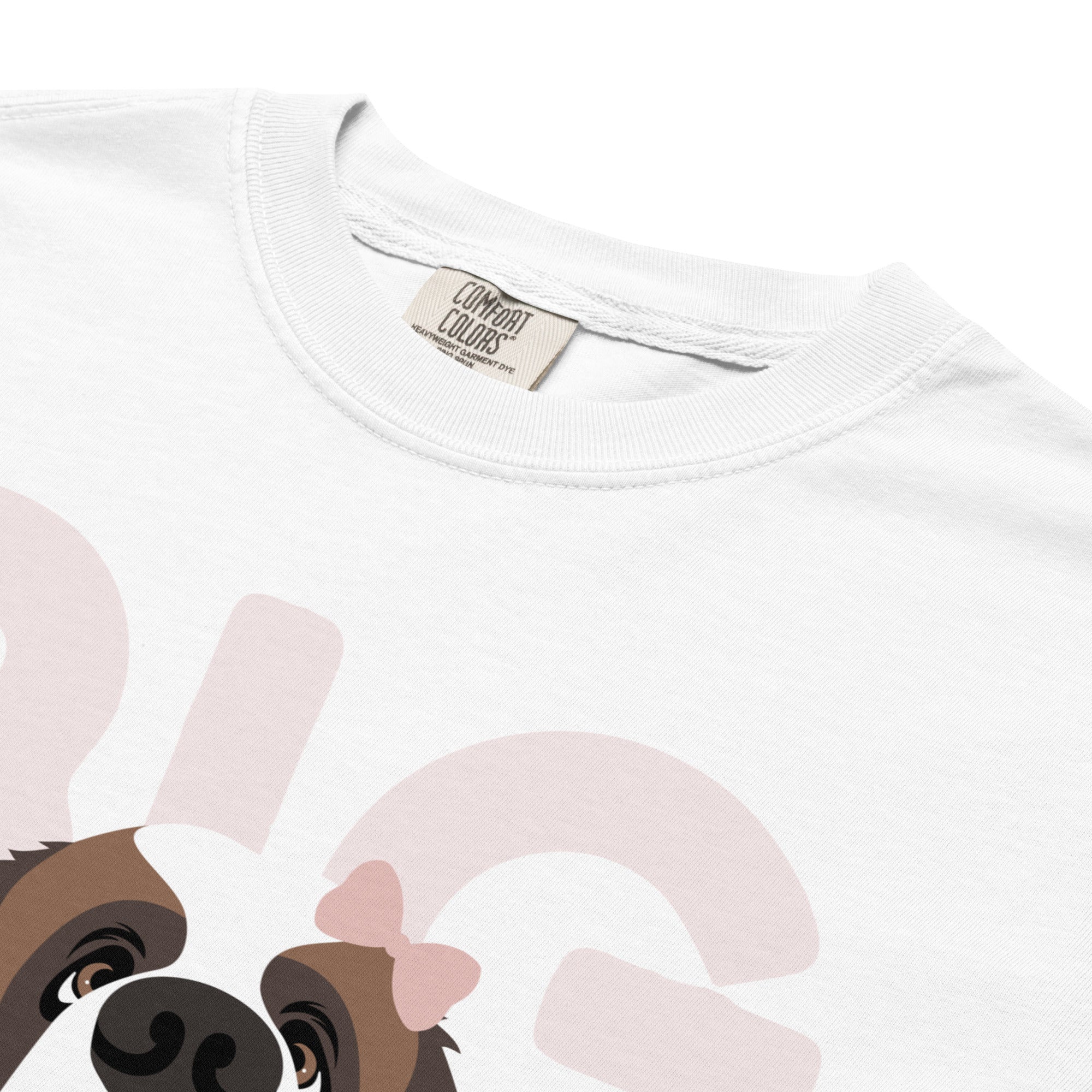 Female Big Dog Mama Comfort Colors Light Tones T-Shirt - Lucy + Norman