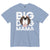 Female Big Dog Mama Comfort Colors Light Tones T-Shirt - Lucy + Norman