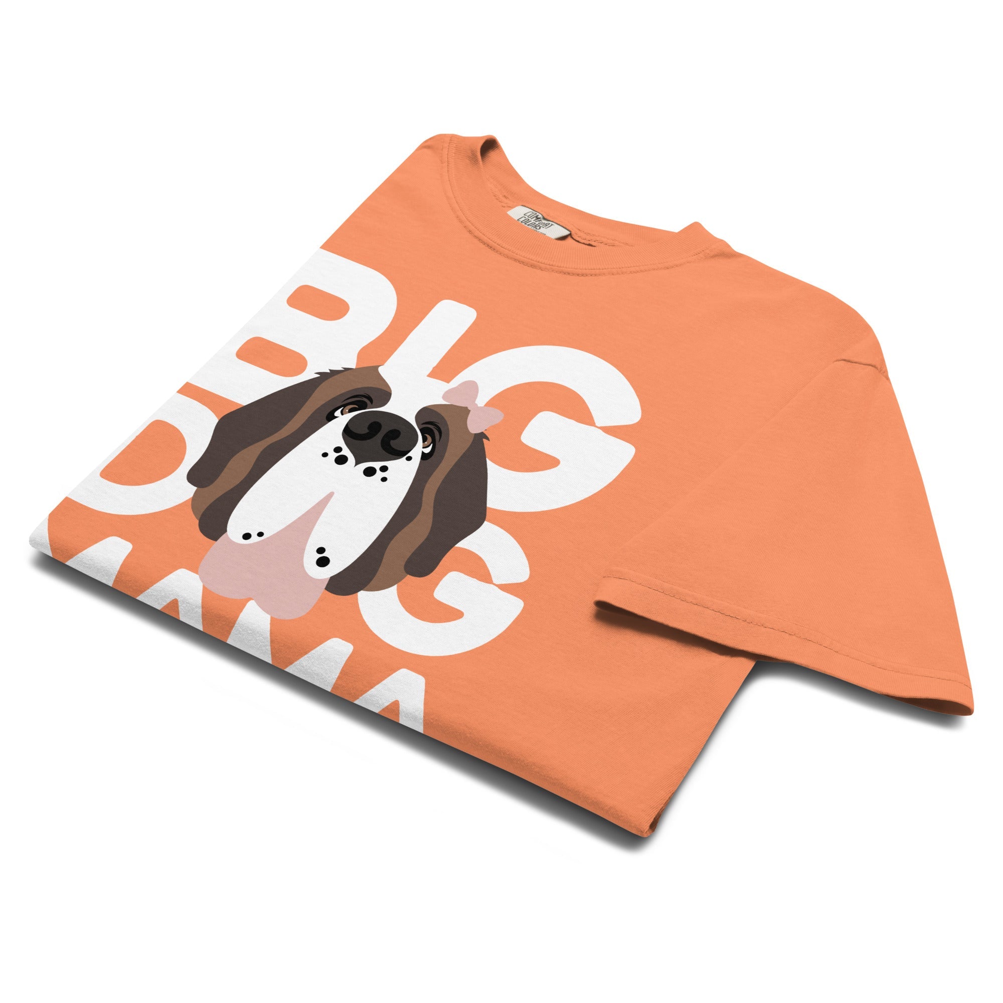 Female Big Dog Mama Comfort Colors Light Tones T-Shirt - Lucy + Norman