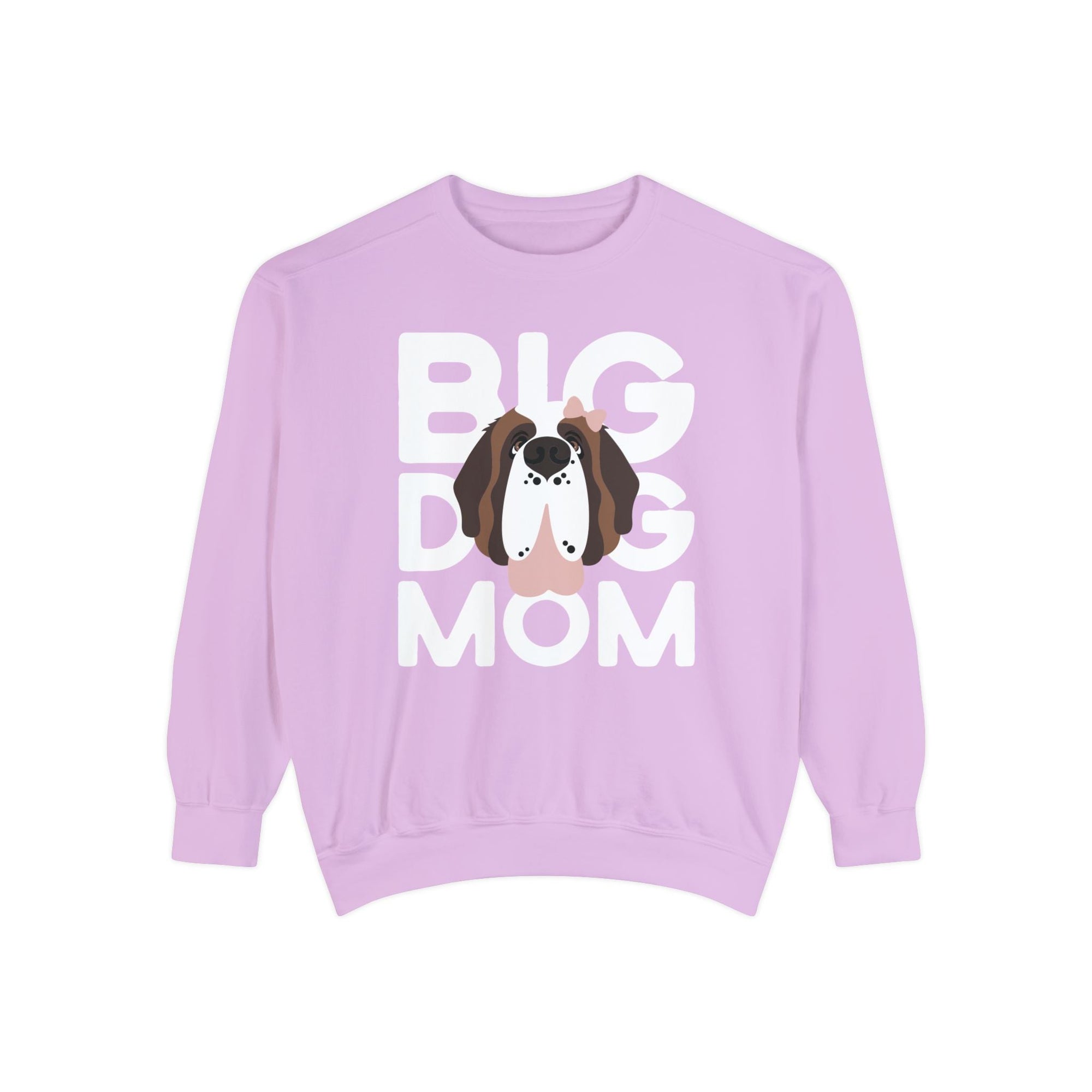 Female Big Dog Mom Comfort Colors Sweatshirt - Lucy + Norman