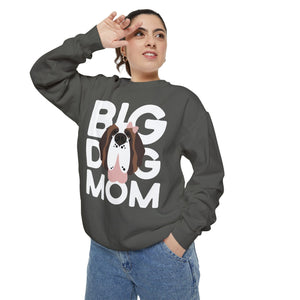 Female Big Dog Mom Comfort Colors Sweatshirt - Lucy + Norman