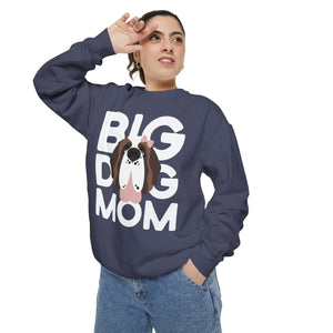 Female Big Dog Mom Comfort Colors Sweatshirt - Lucy + Norman