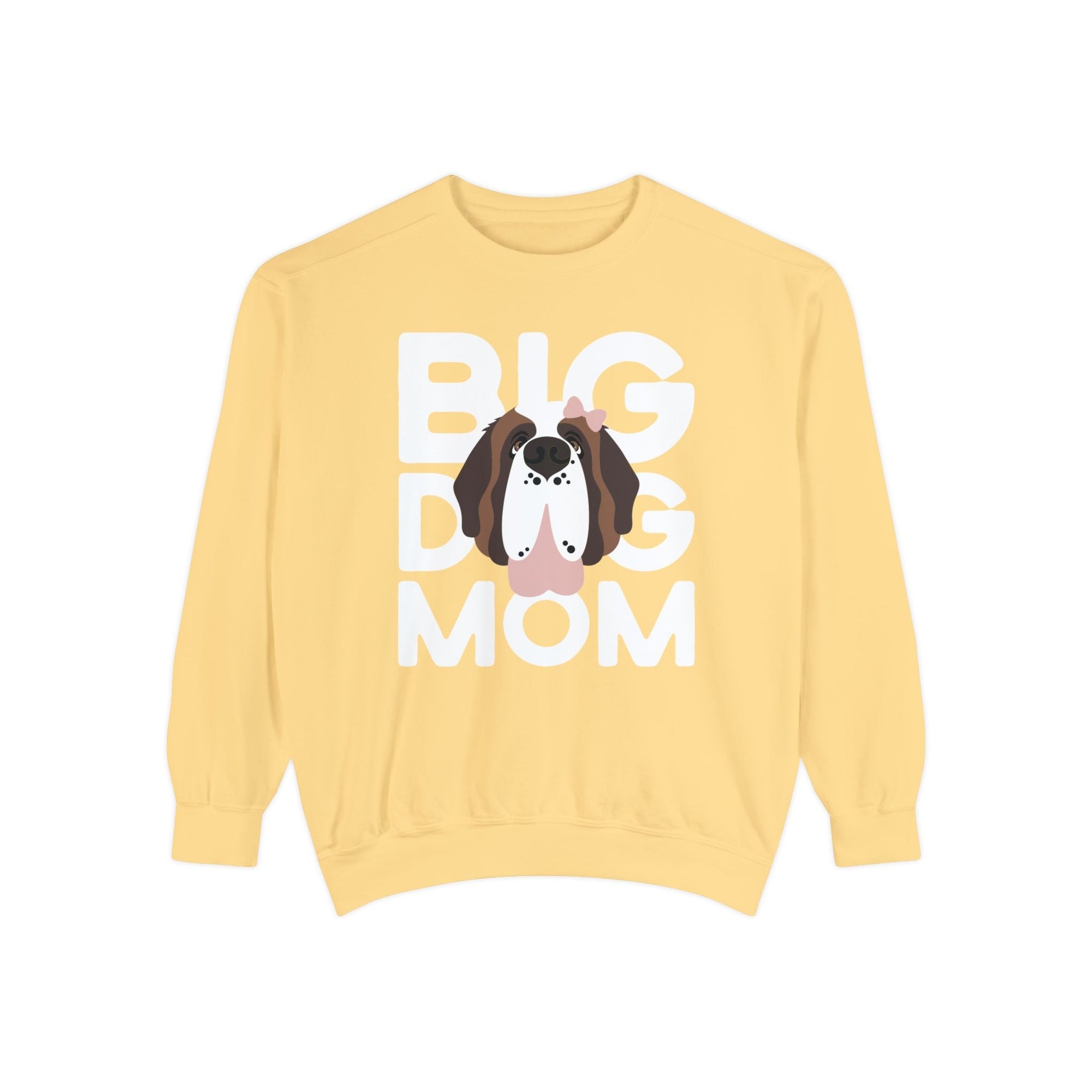 Female Big Dog Mom Comfort Colors Sweatshirt - Lucy + Norman