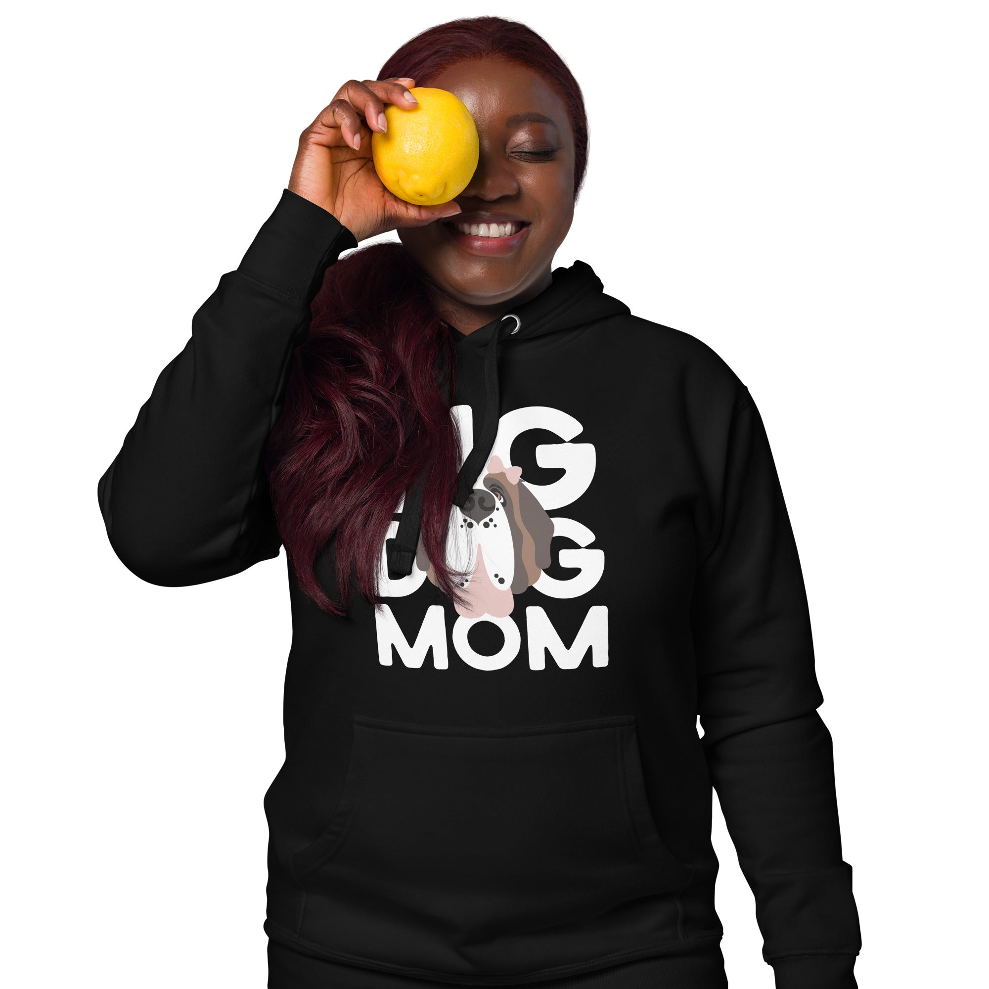 Female Big Dog Mom Saint Bernard Hoodie