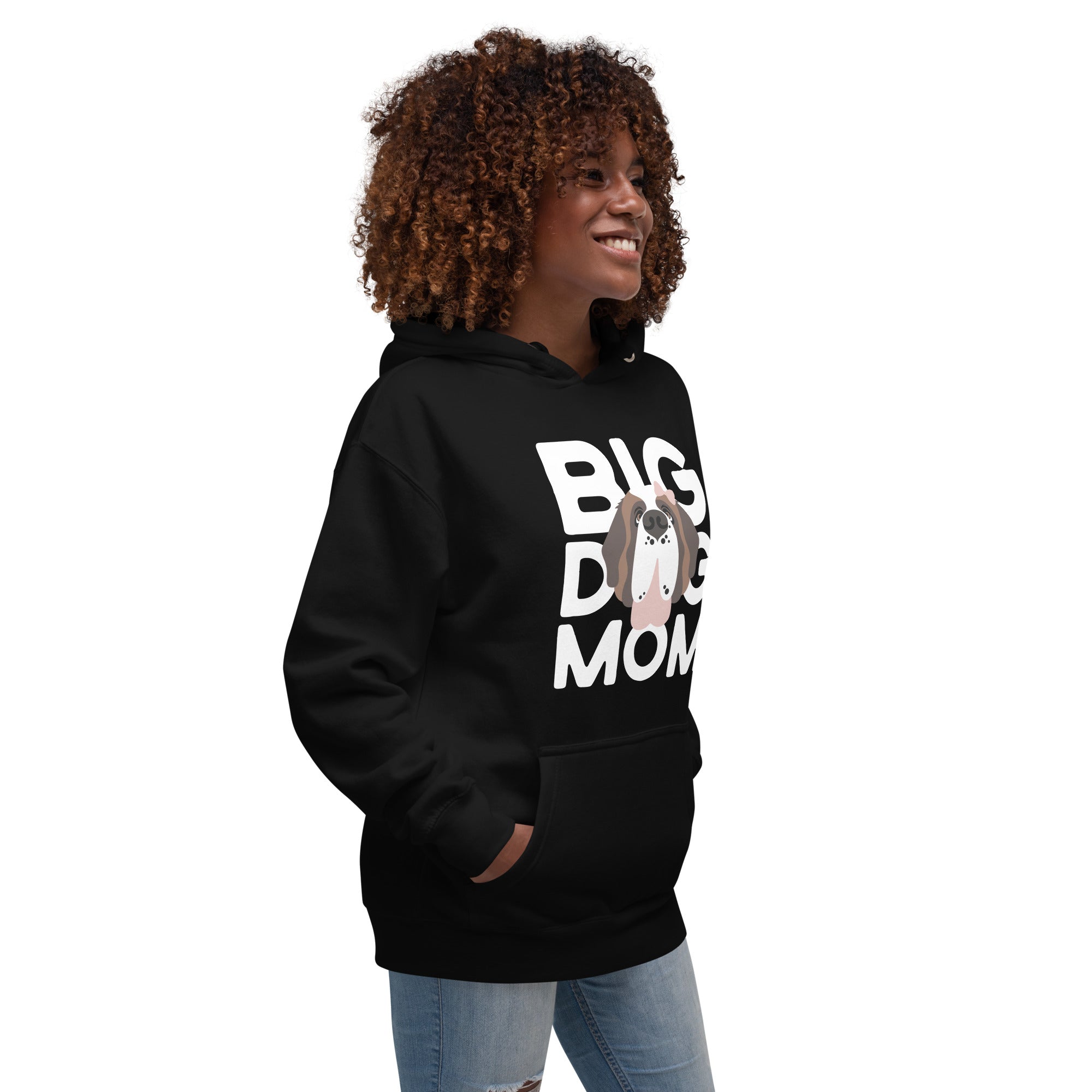 Female Big Dog Mom Saint Bernard Hoodie