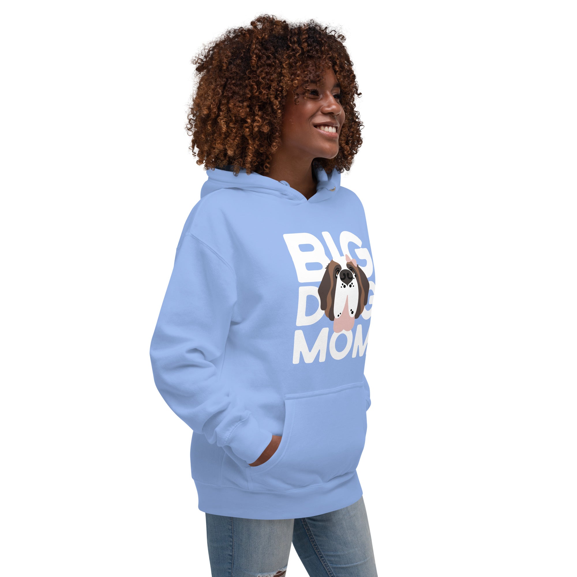 Female Big Dog Mom Saint Bernard Hoodie