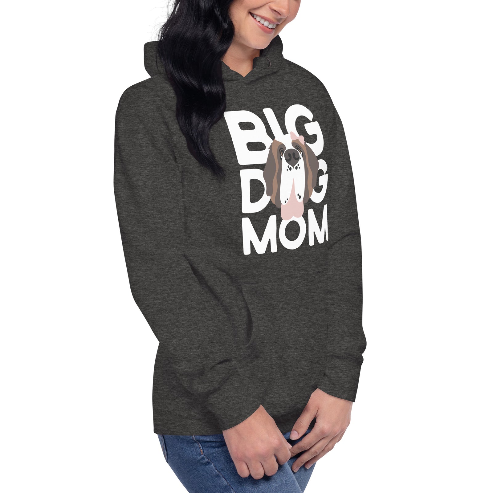 Female Big Dog Mom Saint Bernard Hoodie