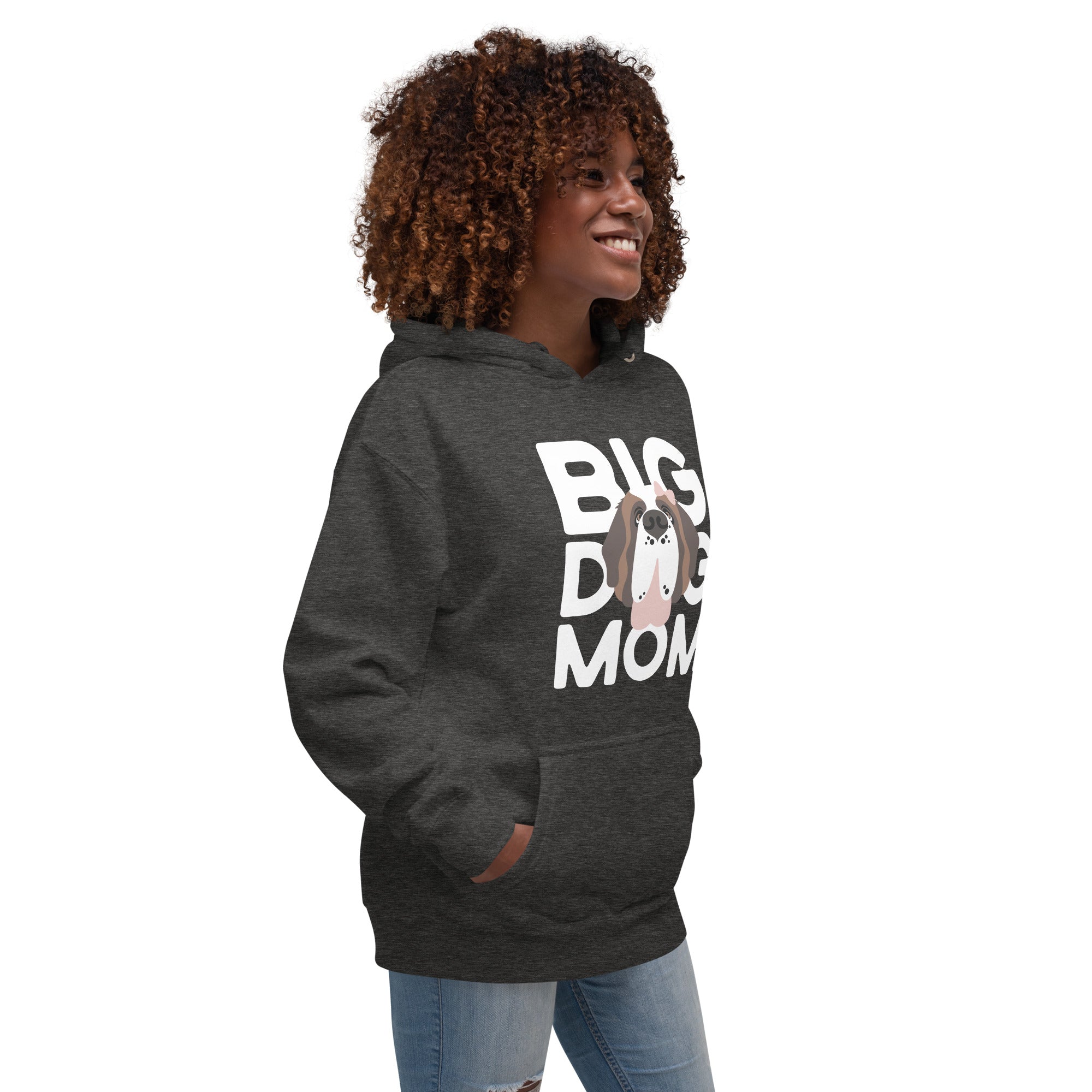 Female Big Dog Mom Saint Bernard Hoodie