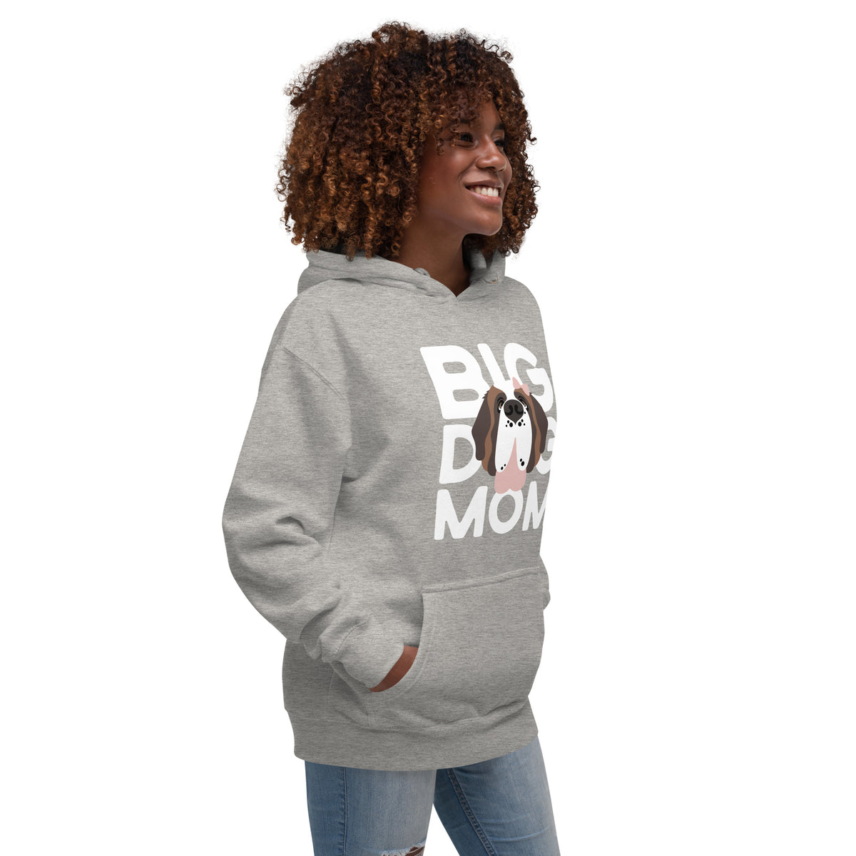 Female Big Dog Mom Saint Bernard Hoodie
