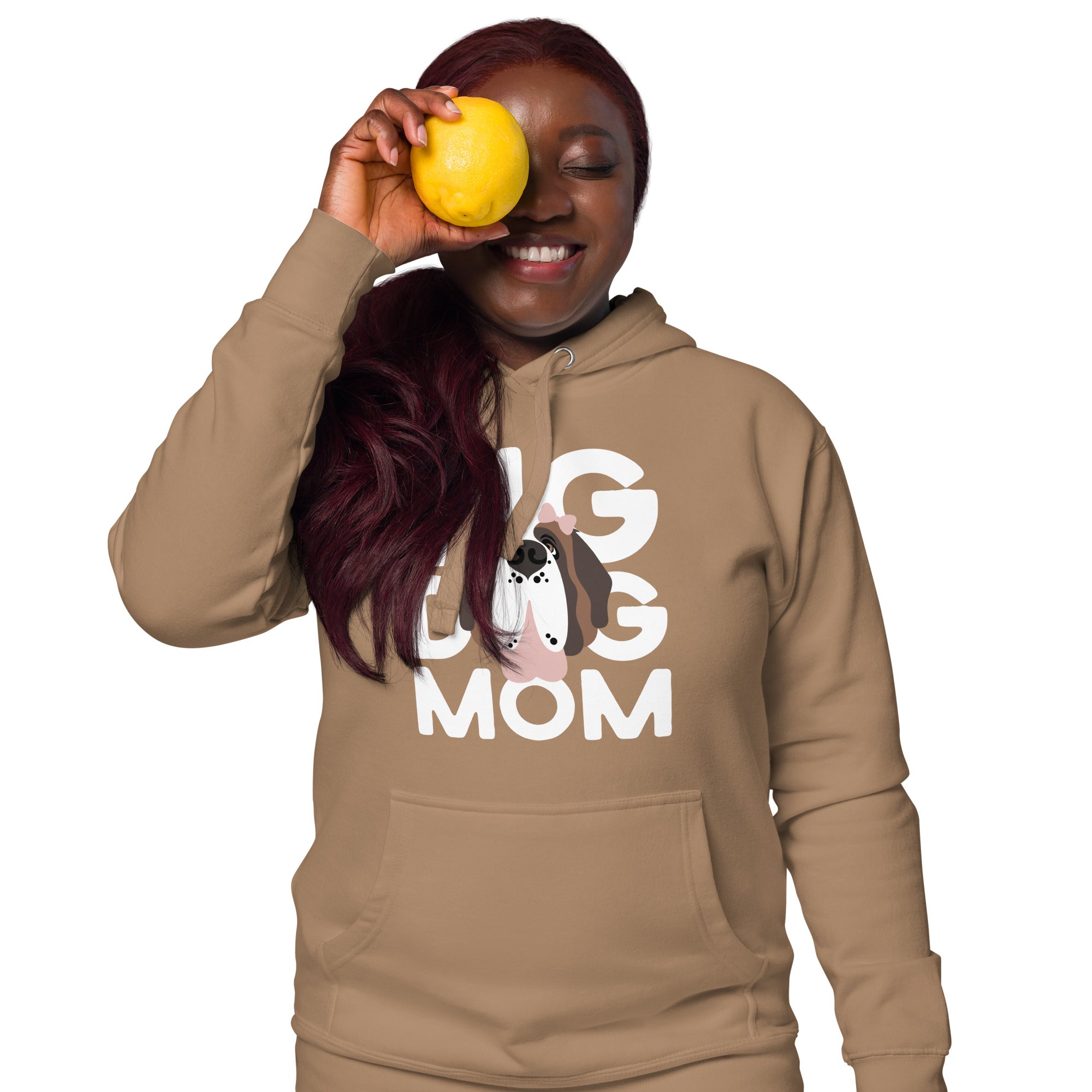Female Big Dog Mom Saint Bernard Hoodie