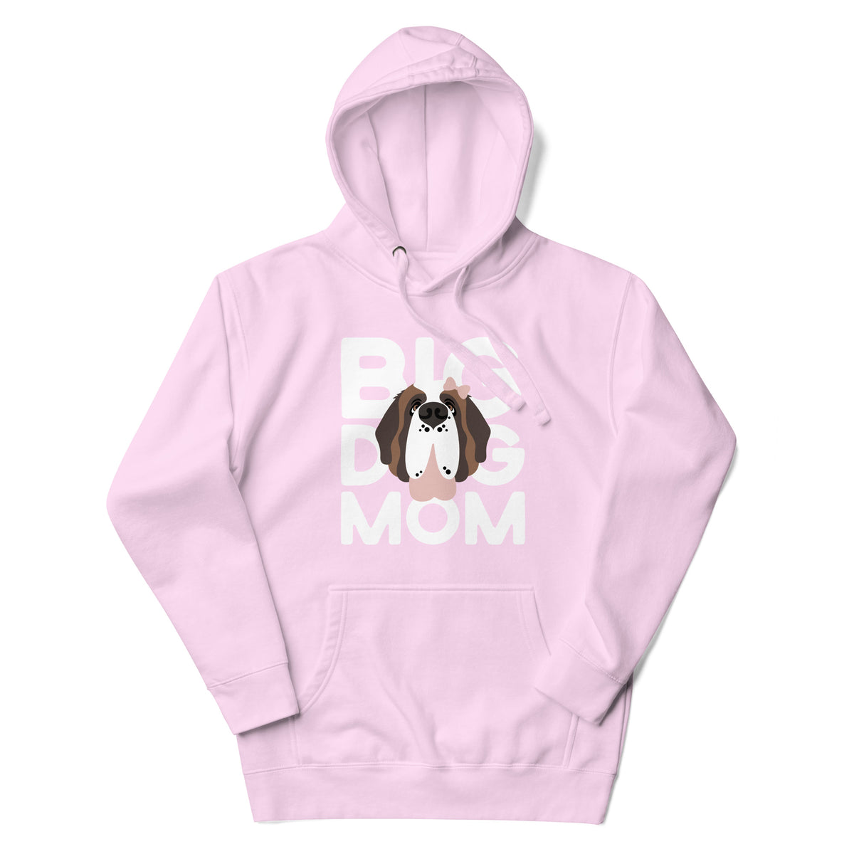 Female Big Dog Mom Saint Bernard Hoodie