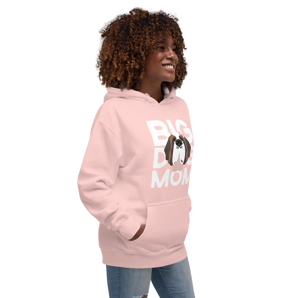Female Big Dog Mom Saint Bernard Hoodie