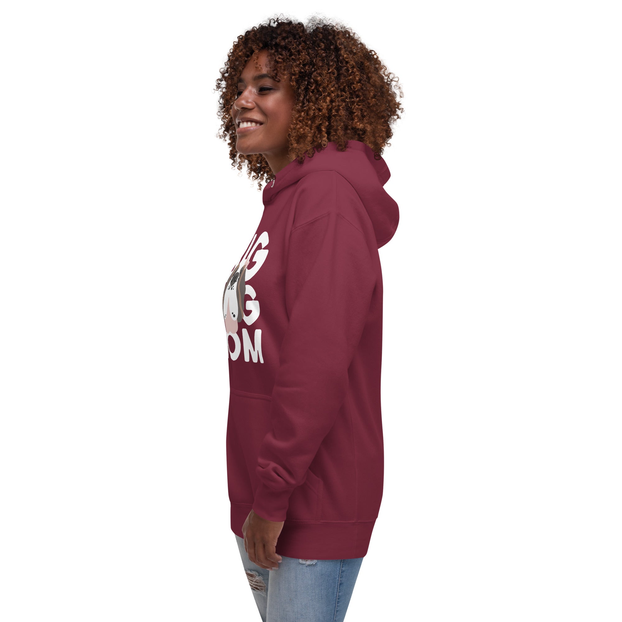 Female Big Dog Mom Saint Bernard Hoodie