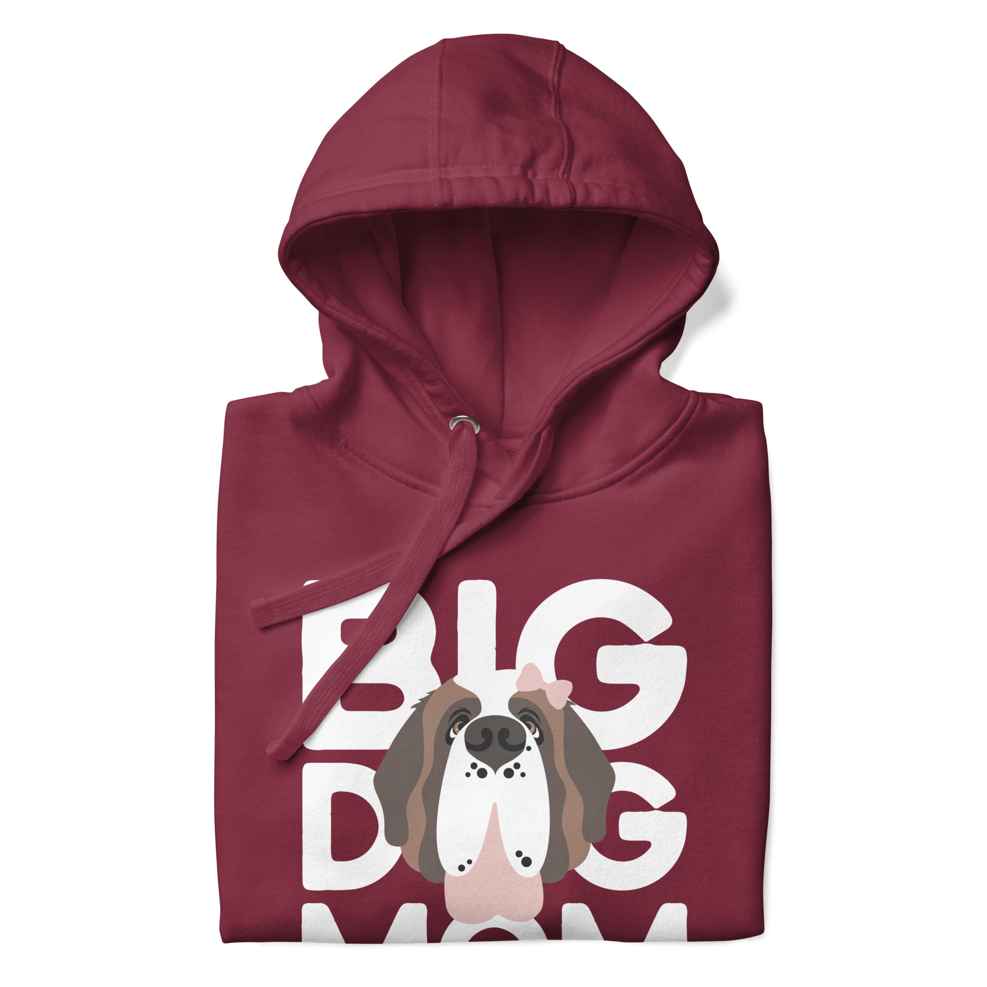 Female Big Dog Mom Saint Bernard Hoodie
