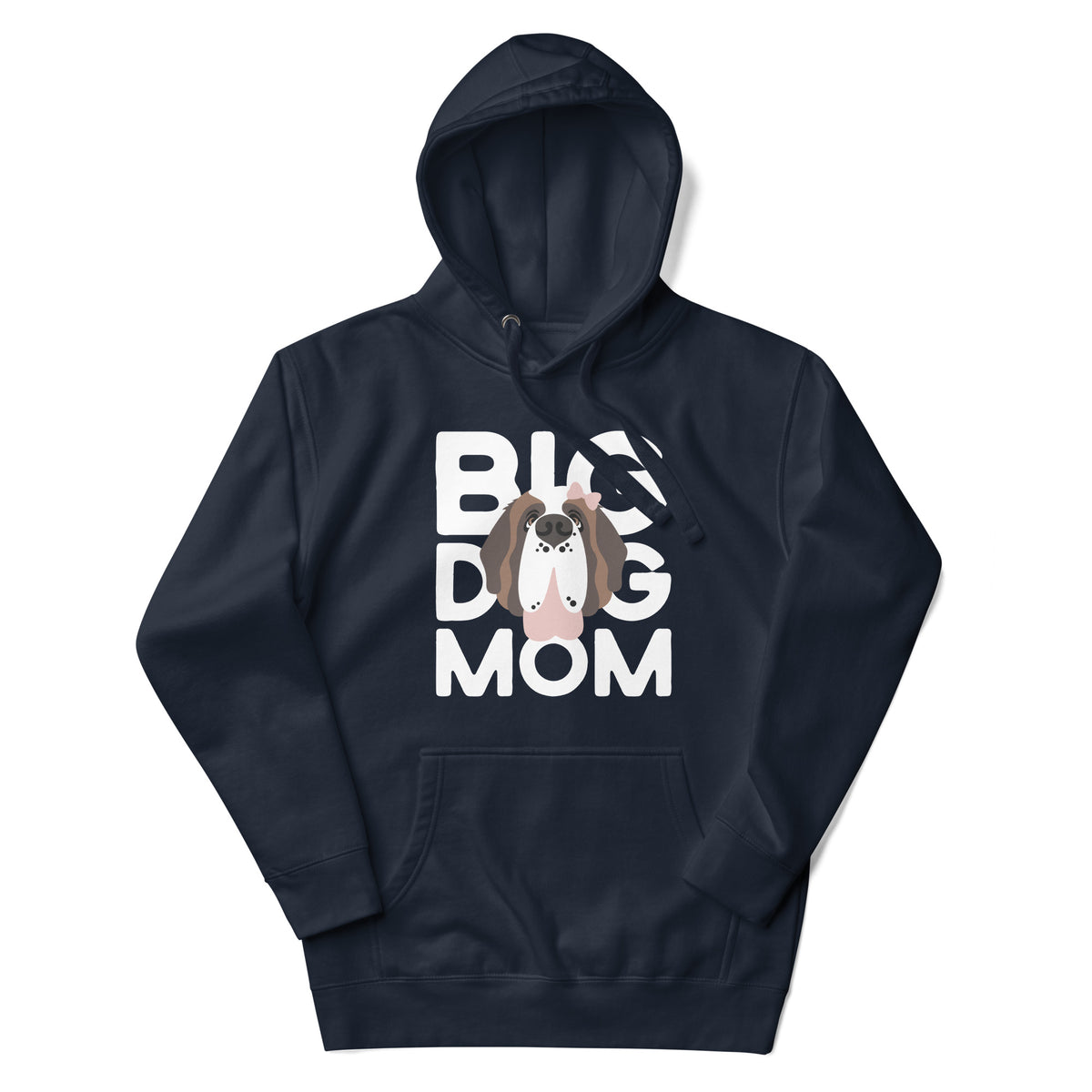 Female Big Dog Mom Saint Bernard Hoodie