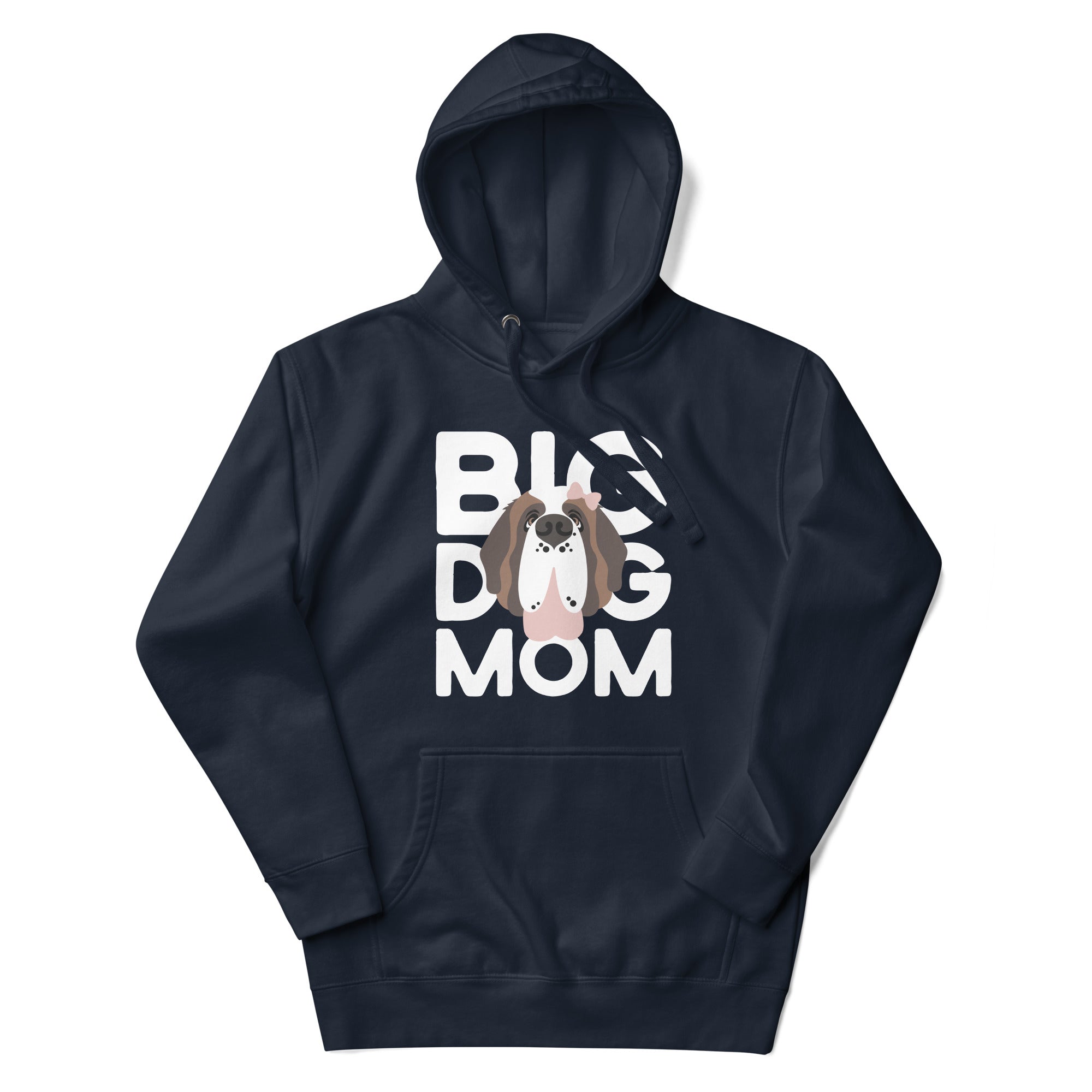 Female Big Dog Mom Saint Bernard Hoodie